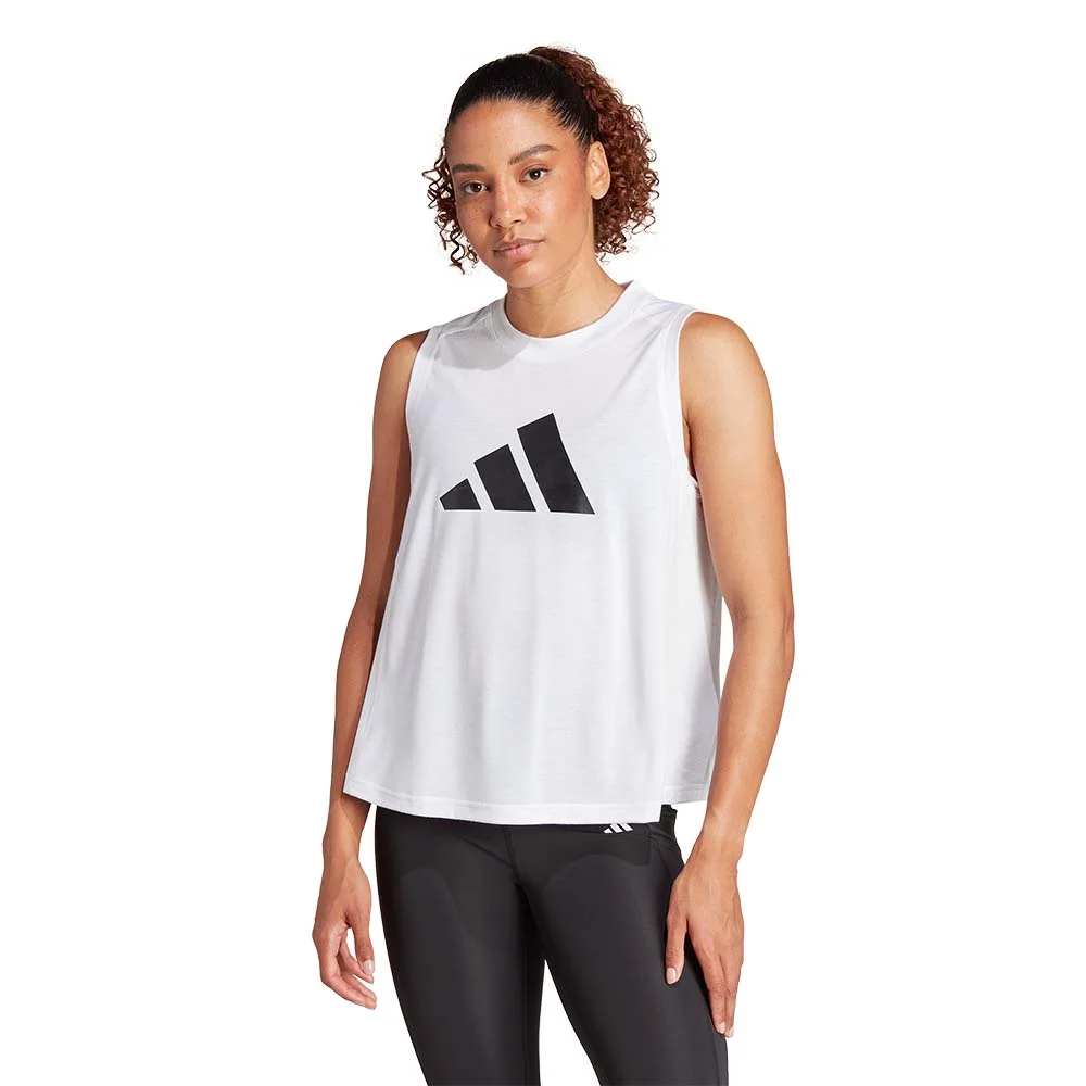 Φωτογραφία προϊόντος: adidas Performance ADIDAS WE LOGO TK Γυναικεία Αμάνικη Μπλούζα - ΛΕΥΚΟ