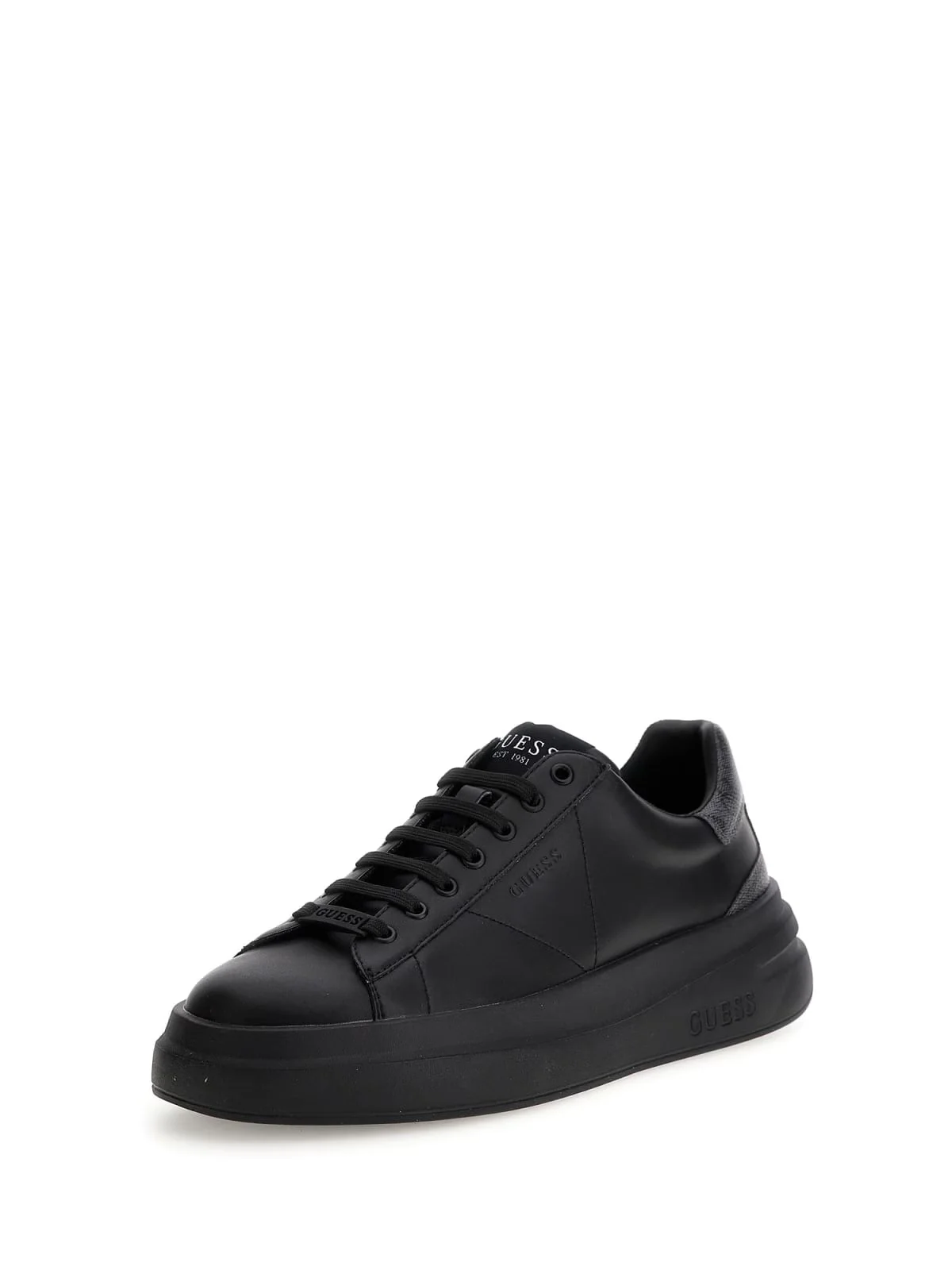 Φωτογραφία προϊόντος: Guess Μαύρο Ανδρικό Sneaker Μαύρο με Γκρι Λογότυπο Μαύρο