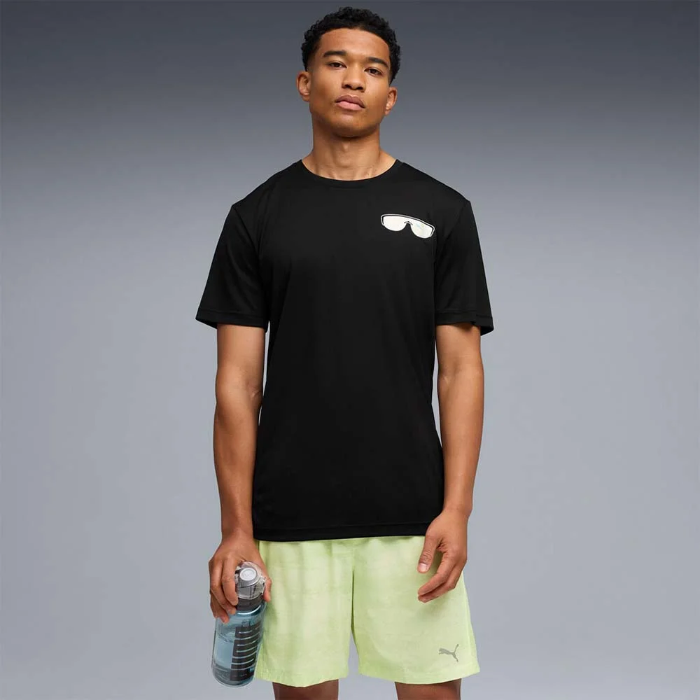 Φωτογραφία προϊόντος: Puma M Run Nitro Graphic Tee - Black/White