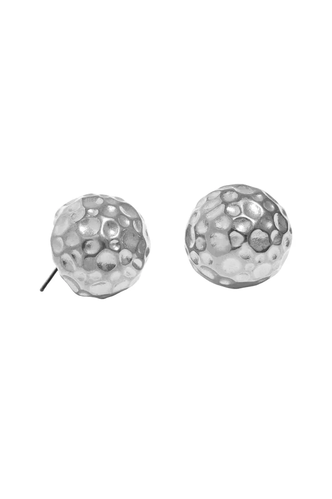 Φωτογραφία προϊόντος: Regalis Kenya Silver Steel Earrings(Ανοξείδωτο Ατσάλι)