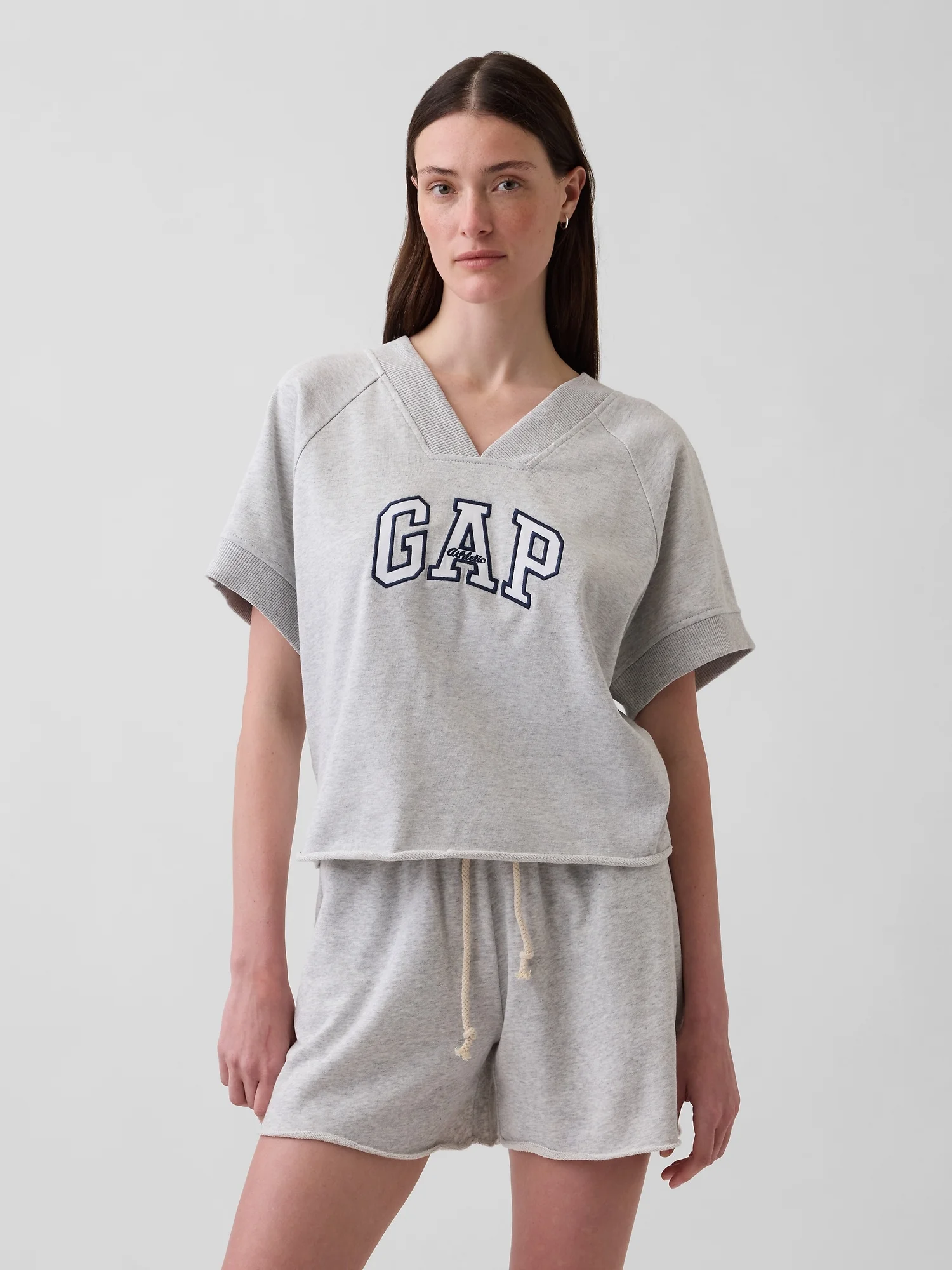 Φωτογραφία προϊόντος: GAP Γυναικείο Φούτερ Oversized από French Terry με Λογότυπο BC03