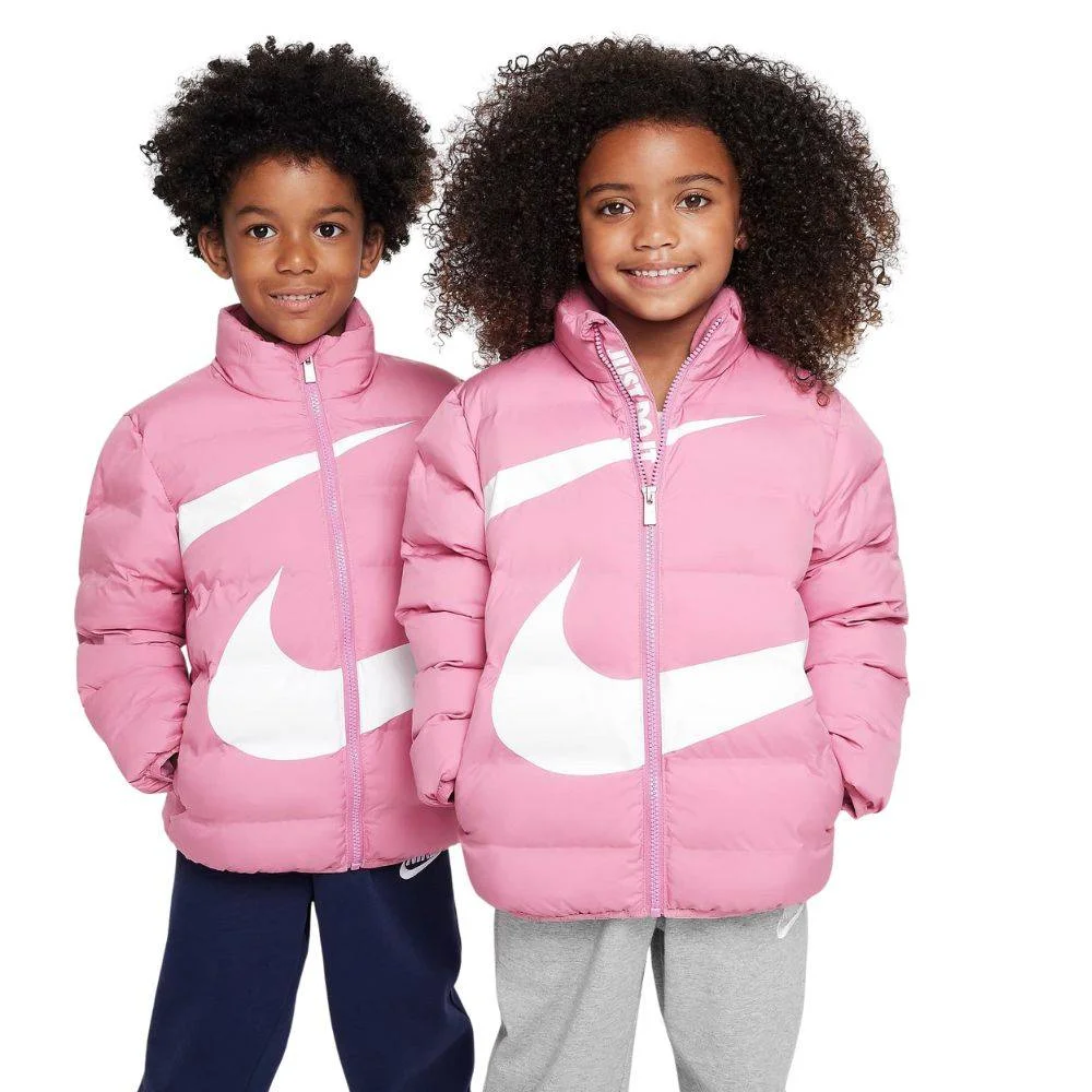 Φωτογραφία προϊόντος: 36M133-ACG - NIKE LITTLE KIDS WRAP SWOOSH DEBOSSED QUILT JACKET FLAMINGO Color