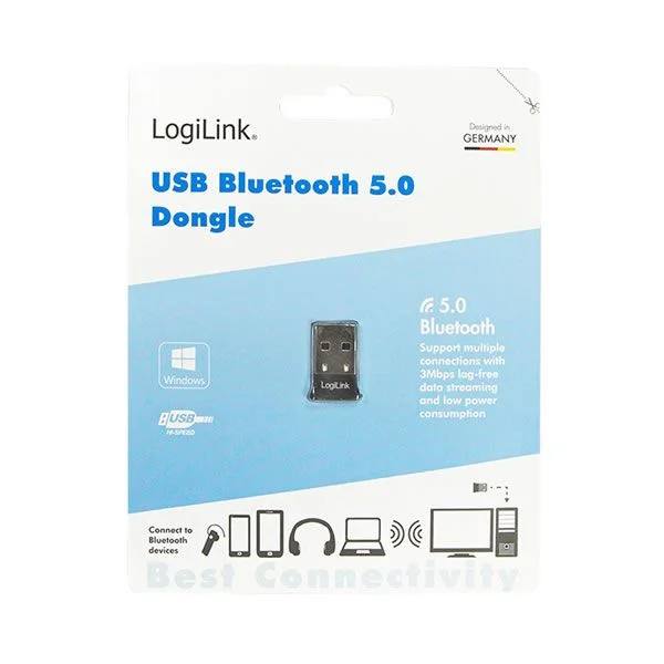 Φωτογραφία προϊόντος: LogiLink BT0058 USB Bluetooth Adapter V5.0