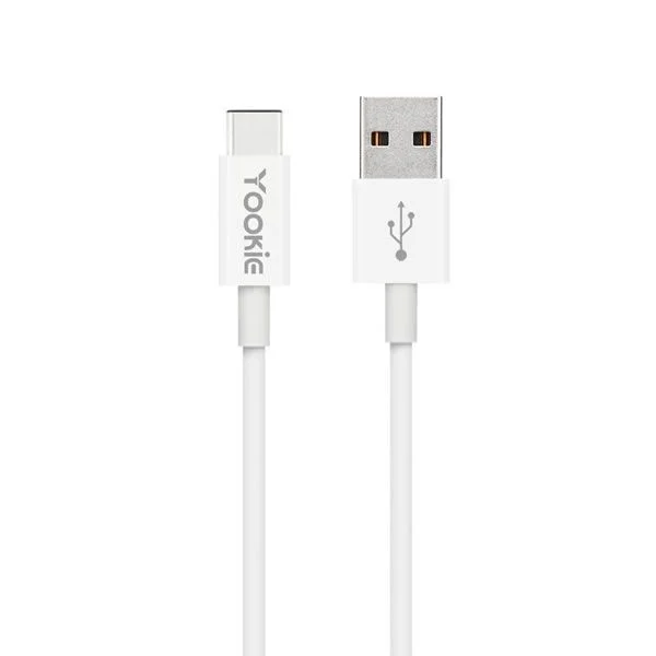 Φωτογραφία προϊόντος: Καλώδιο USB-A to Type-C Yookie CB1 Cable Λευκό 2m
