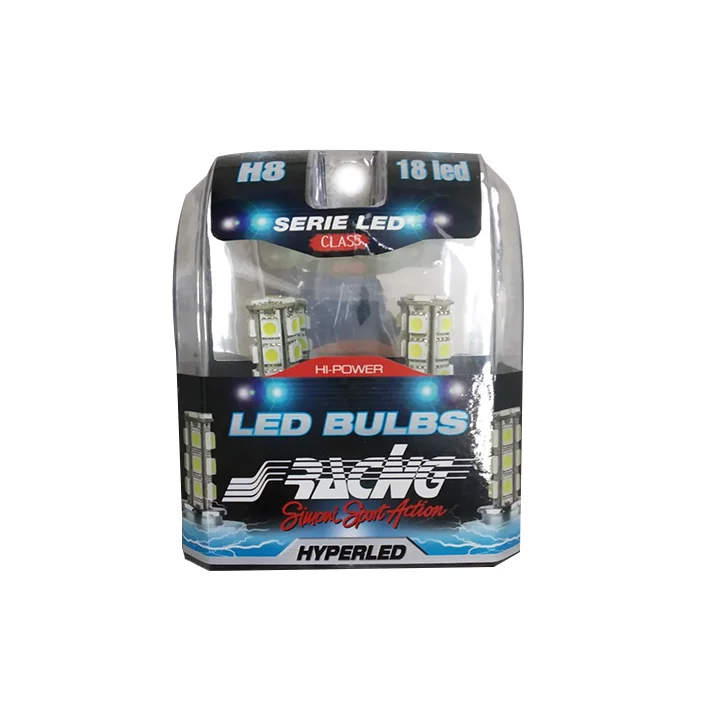 Φωτογραφία προϊόντος: ΛΑΜΠΑ Η8 12V HYPER-LED 18led - Simoni Racing - SRLS8