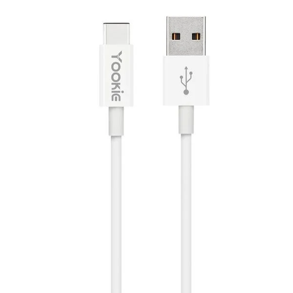 Φωτογραφία προϊόντος: Καλώδιο USB σε Type-C Yookie CB1 Cable Λευκό 3m