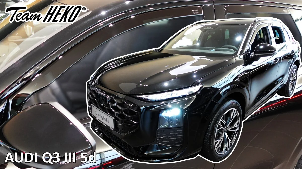 Φωτογραφία προϊόντος: Audi Q3 (F3) III (2025+) 5 Door ανεμοθραύστες Heko - 4τμχ. εμπρός και πίσω