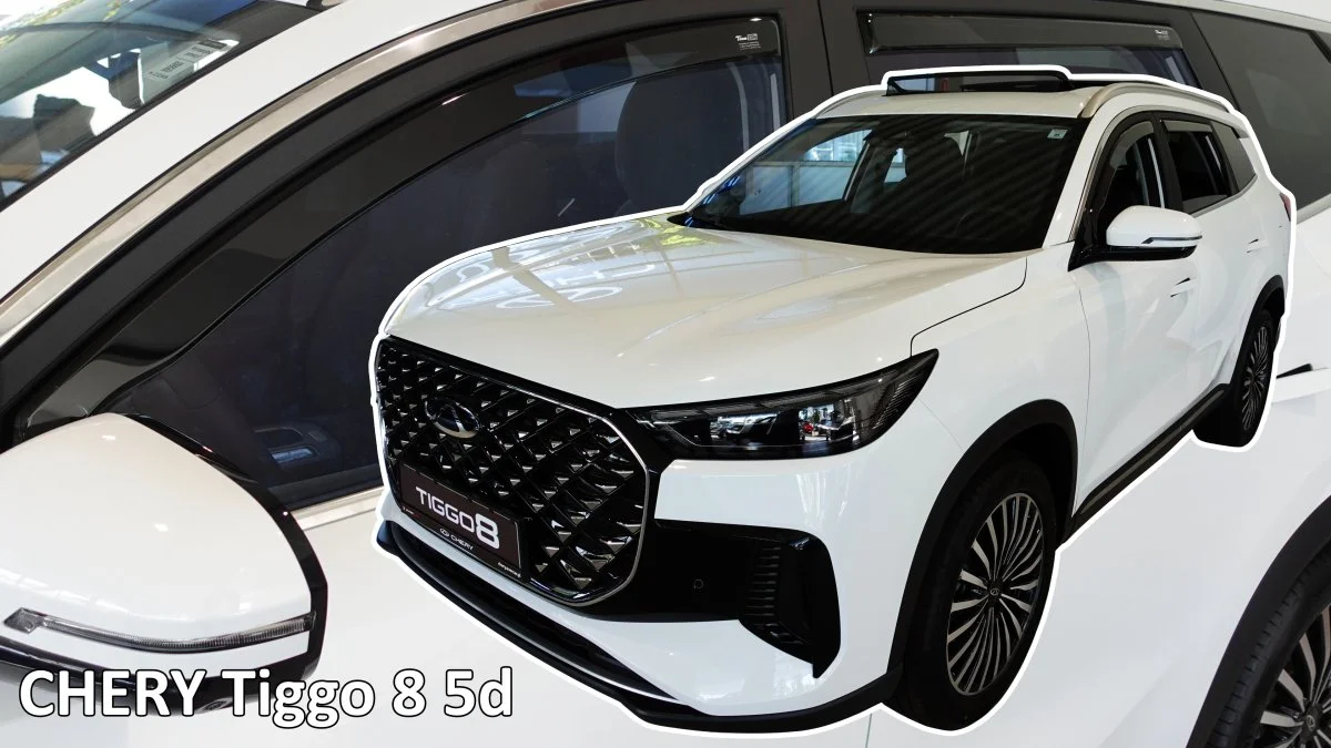 Φωτογραφία προϊόντος: Chery Tiggo 8 5 Door (2025+) ανεμοθραύστες Heko - 4τμχ. εμπρός και πίσω