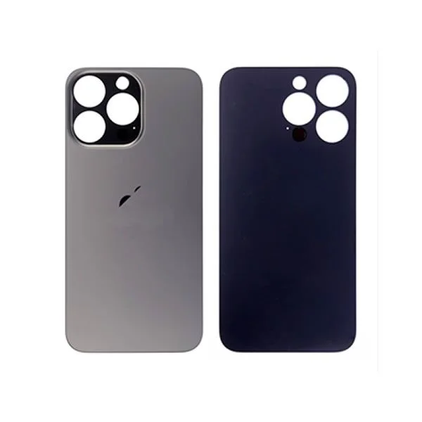 Φωτογραφία προϊόντος: Πίσω Καπάκι iPhone 13 Pro Back Glass big hole Μαύρο