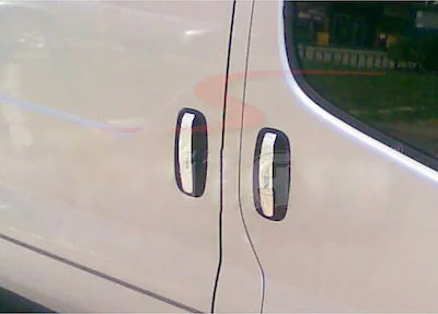 Φωτογραφία προϊόντος: ΧΕΡΟΥΛΙΑ ΠΟΡΤΑΣ ΓΙΑ RENAULT TRAFIC 2001-2010 ΧΡΩΜΙΟ ΜΕΤΑΛΛΙΚΑ 5ΤΕΜ. - S-dizayn - ΧΠ.7017123/SD