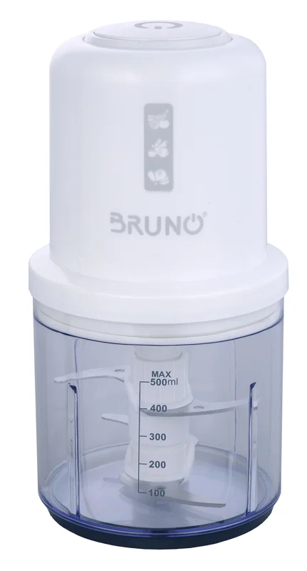 Φωτογραφία προϊόντος: BRUNO πολυκόπτης BRN-0066, 500ml, 400W, 4 λεπίδες, λευκό
