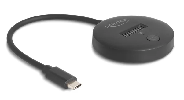 Φωτογραφία προϊόντος: DELOCK docking station 64254 για M.2 NVMe/SATA SSD, 10Gbps, μαύρο