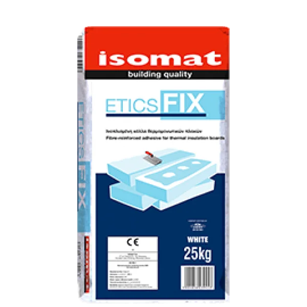 Φωτογραφία προϊόντος: ISOMAT AK-T55 LIGHT Ελαφριά, ινοπλισμένη, ρητινούχα, τσιμεντοειδής κόλλα θερμομονωτικών πλακών.
