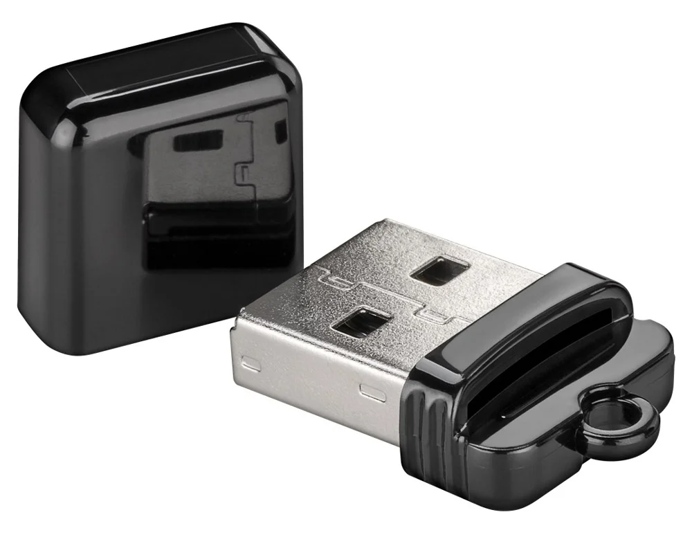 Φωτογραφία προϊόντος: GOOBAY card reader 38656 για micro SD κάρτα μνήμης, 480 Mbps, μαύρο