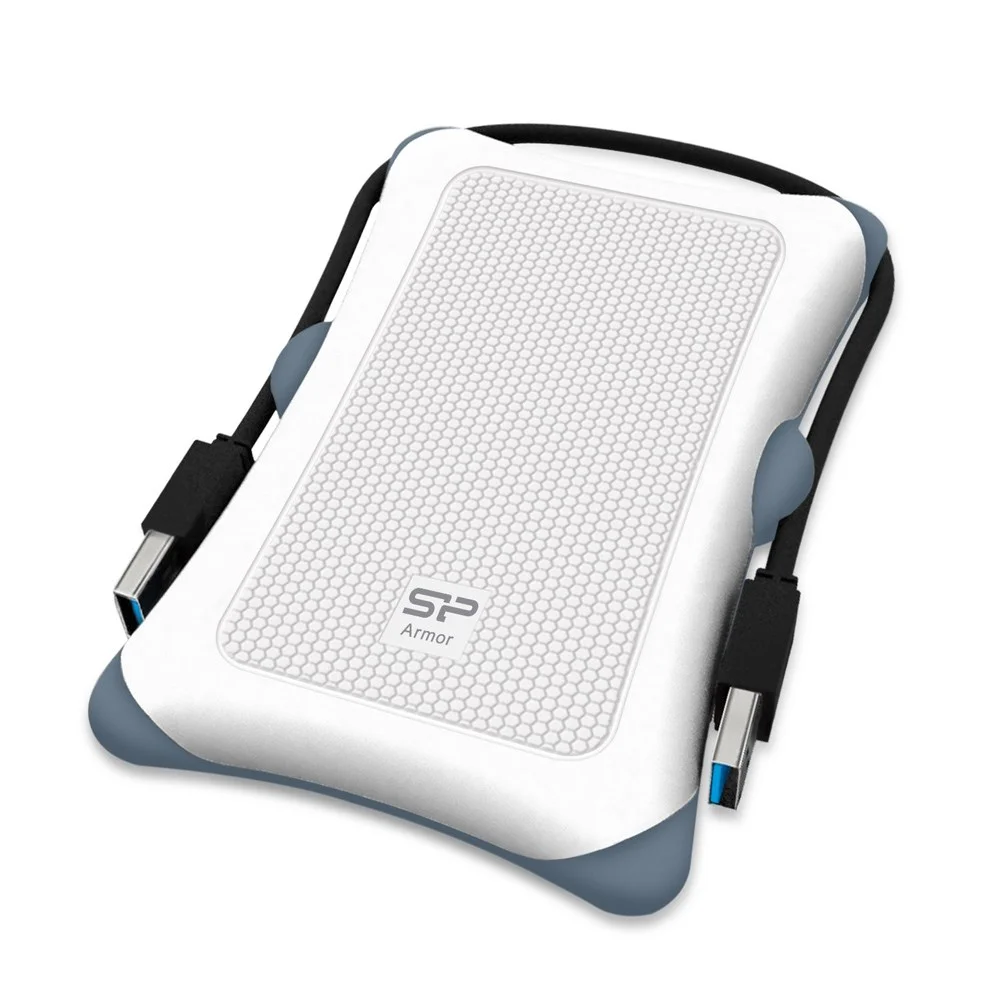 Φωτογραφία προϊόντος: SILICON POWER εξωτερικός HDD Armor A30, 1TB, USB 3.1, λευκός