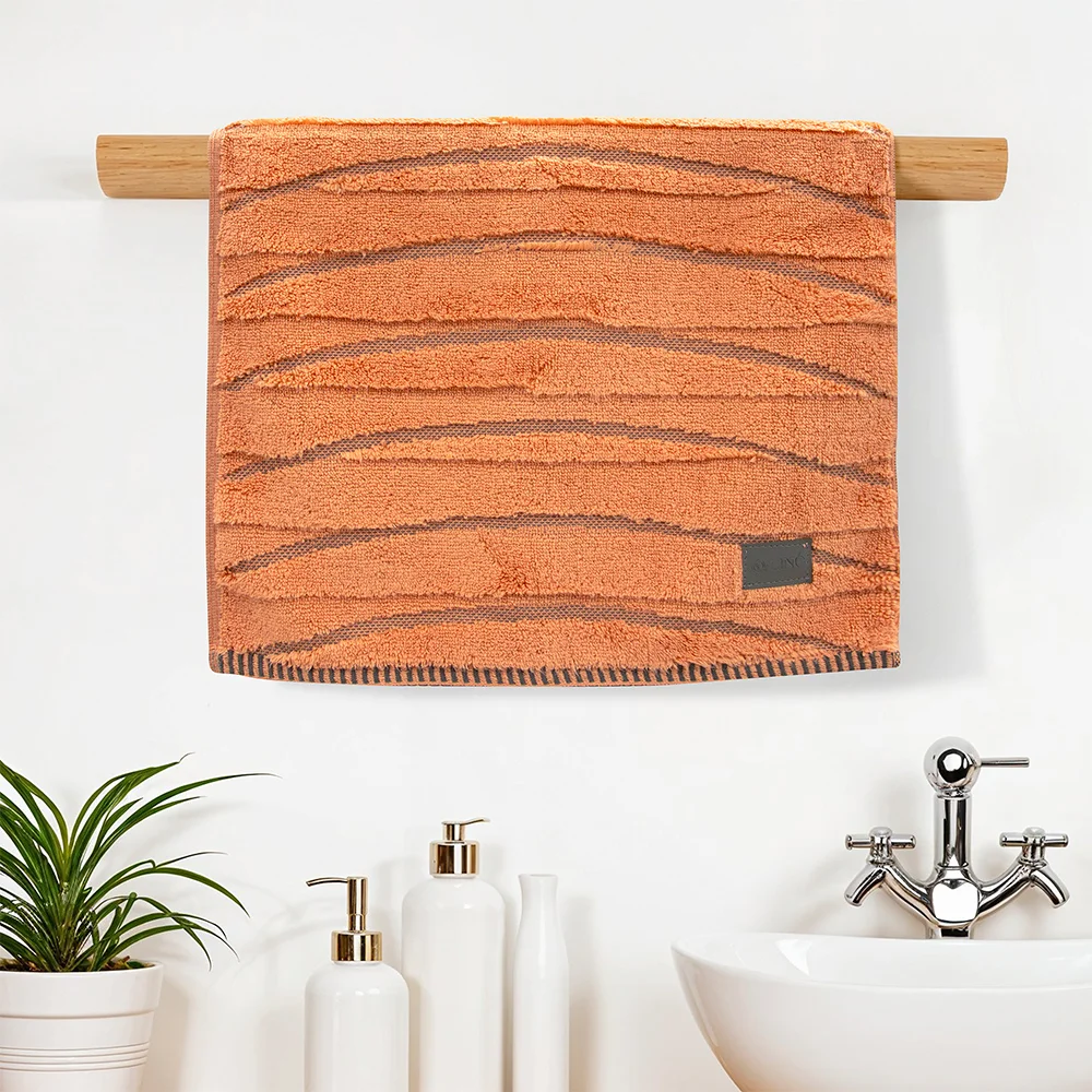 Φωτογραφία προϊόντος: Lino Home LINO Πετσέτα Χεριών (40x60) Loomline Ροδί