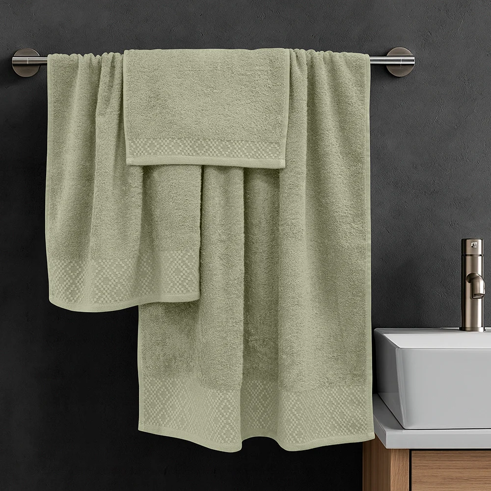 Φωτογραφία προϊόντος: Lino Home LINO Σετ πετσέτες 3τμχ (30x50,50x90,70x140) Serapha Λεμονί