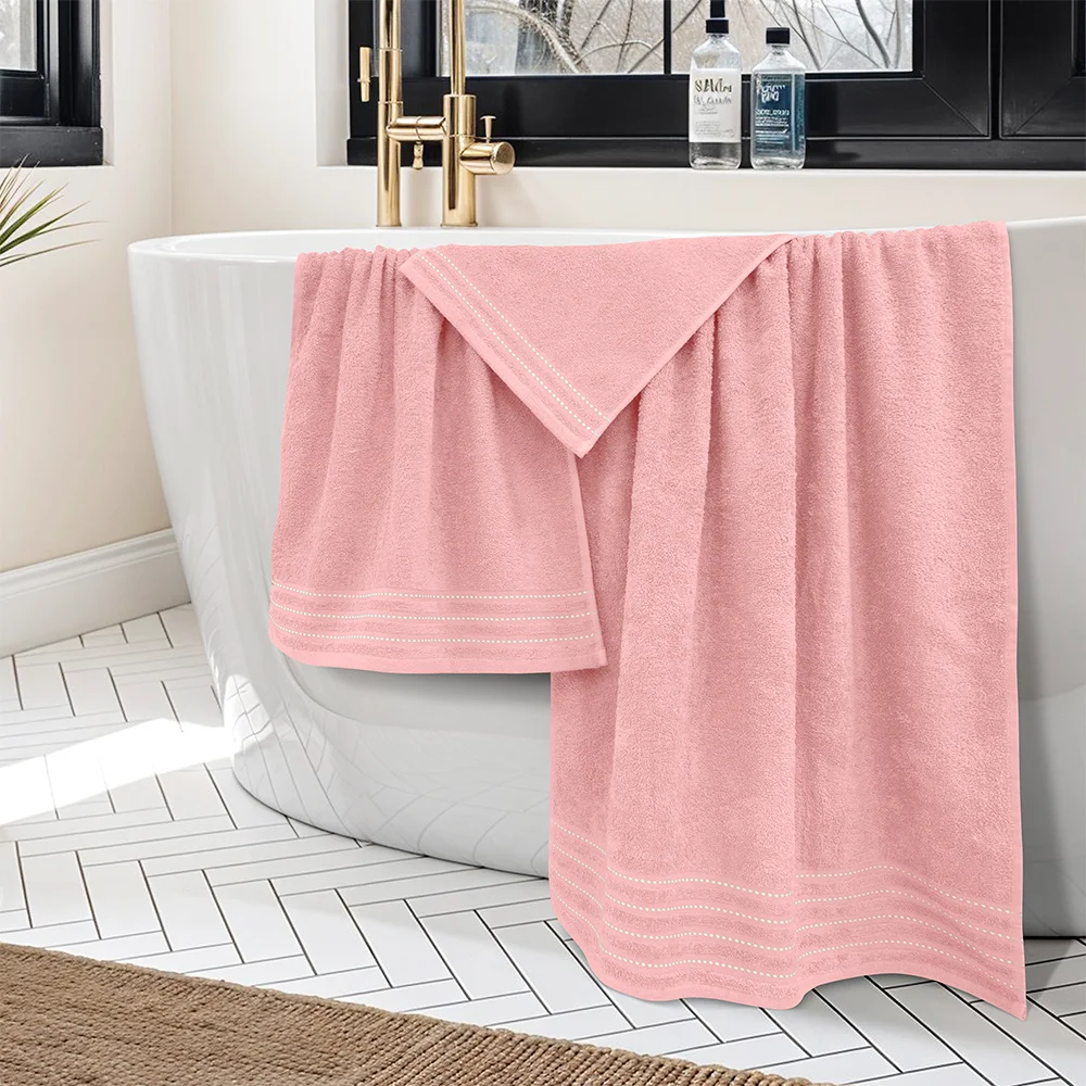 Φωτογραφία προϊόντος: Lino Home LINO Σετ πετσέτες 3τμχ (30x50,50x90,70x140) Veluva Κοραλί