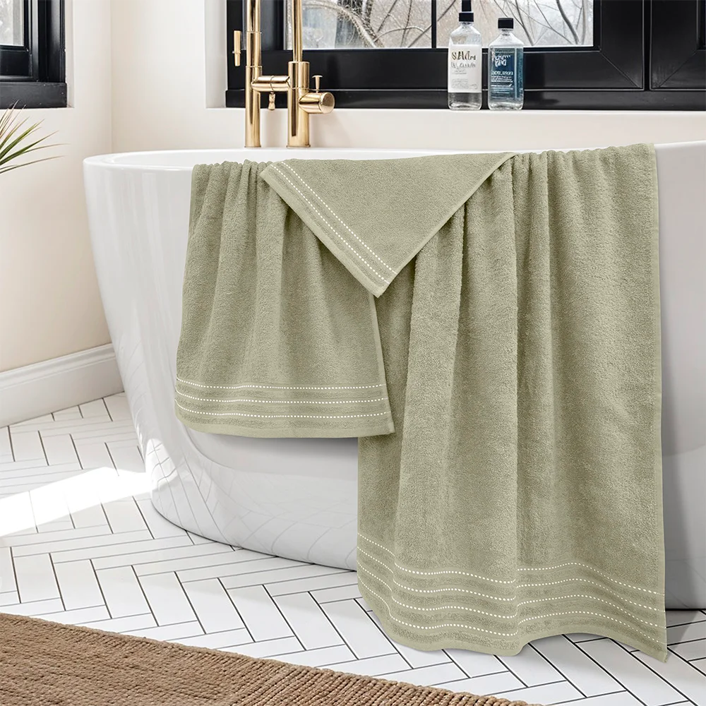 Φωτογραφία προϊόντος: Lino Home LINO Σετ πετσέτες 3τμχ (30x50,50x90,70x140) Veluva Λεμονί