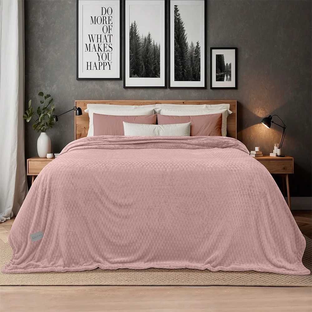Φωτογραφία προϊόντος: Lino Home LINO Κουβέρτα Μονή (160x220) Sherpa Lofti Λιλά