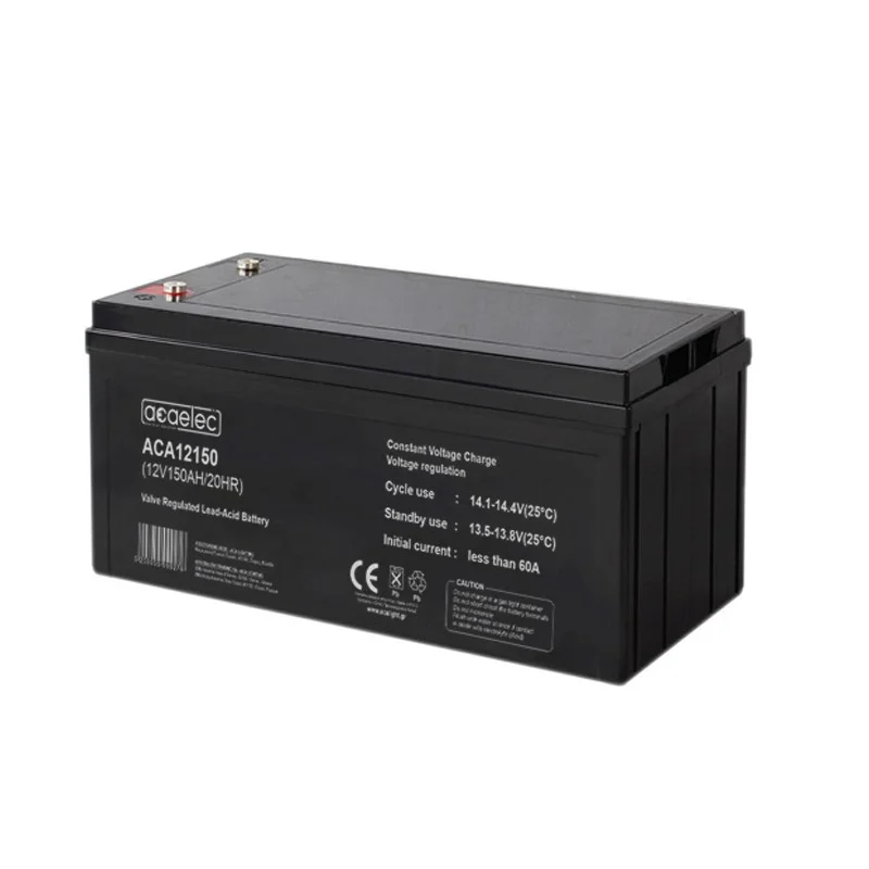 Φωτογραφία προϊόντος: ΜΠΑΤΑΡΙΑ AGM VRLA 12V 150AH/20HR 38,7kg 484x171x240mm / ACALIGHT ACA12150