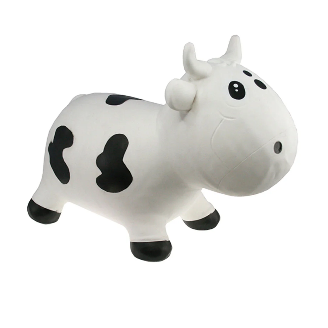 Φωτογραφία προϊόντος: 150501 KidZZfarm Bella The Cow Junior Φουσκωτή αγελάδα λευκή