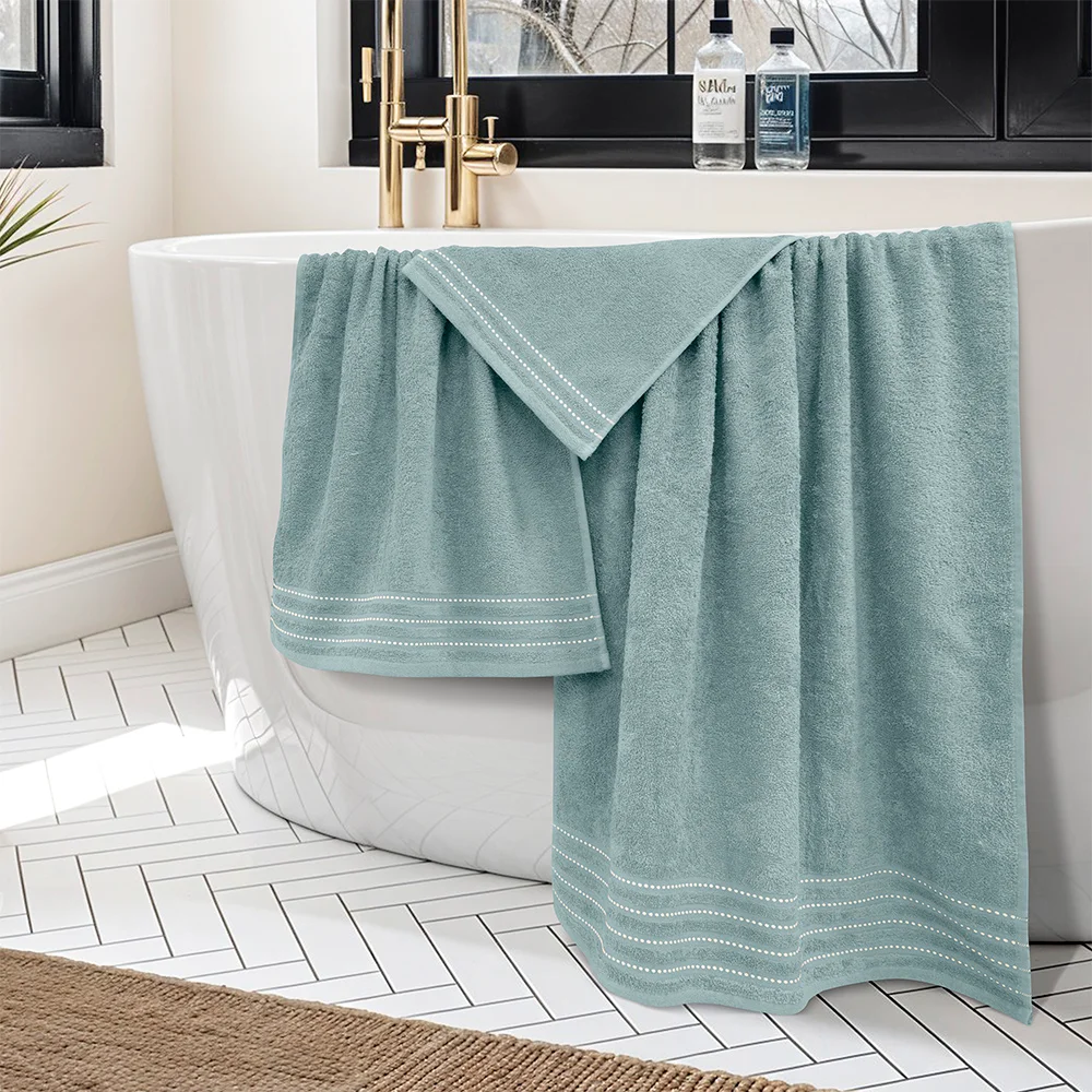 Φωτογραφία προϊόντος: Lino Home LINO Σετ πετσέτες 3τμχ (30x50,50x90,70x140) Veluva Μέντα