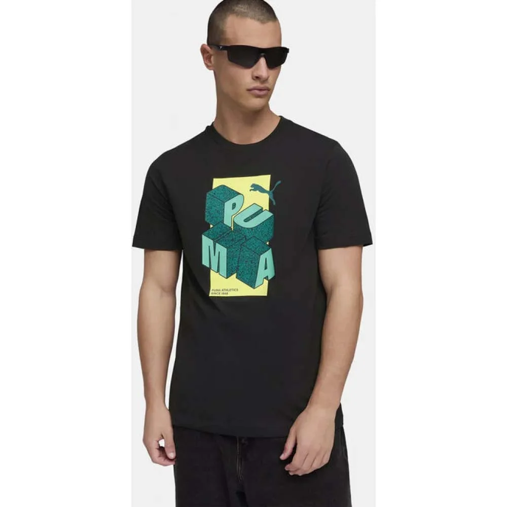 Φωτογραφία προϊόντος: Puma Men's Graphic Tee Μαύρο 691782-01 (Puma)