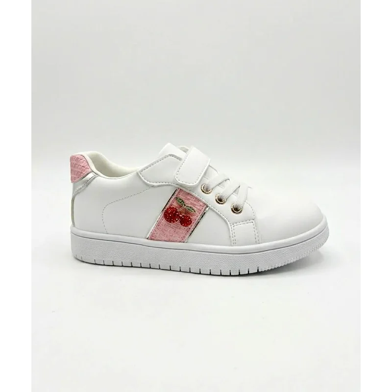Φωτογραφία προϊόντος: Κοριτσίστικα sneakers Adam s 1-916-26045-39 άσπρα/ροζ