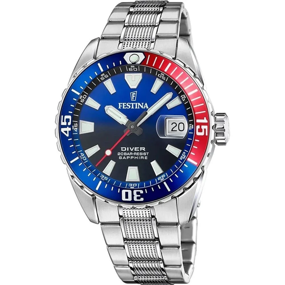 Φωτογραφία προϊόντος: FESTINA Divers Stainless Steel Bracelet F20669/6