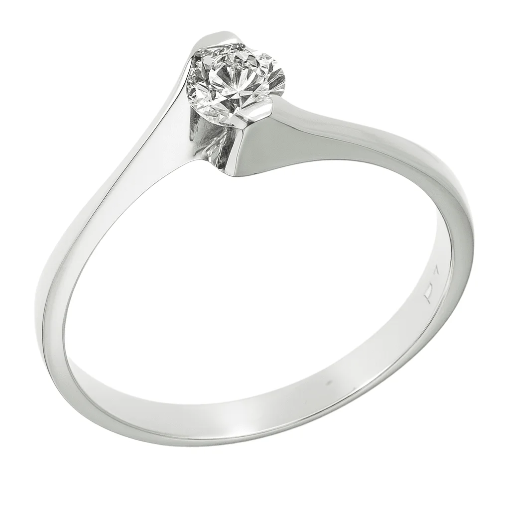 Φωτογραφία προϊόντος: fenixjewelry Λευκόχρυσο Μονόπετρο Δαχτυλίδι 14k 0290Λ