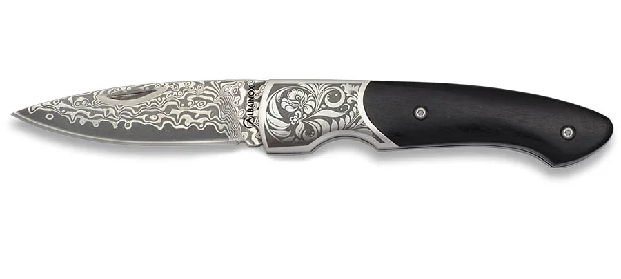 Φωτογραφία προϊόντος: Σουγιάς ALBAINOX DAMASCUS Black Wood (18424)