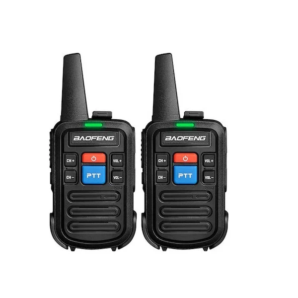 Φωτογραφία προϊόντος: OEM Baofeng BF-C50 Mini Ασύρματος Πομποδέκτης UHF/VHF 2W χωρίς Οθόνη Σετ 2τμχ 29214120