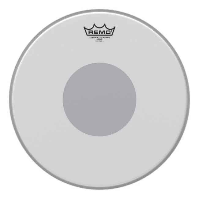 Φωτογραφία προϊόντος: Remo CS-0114-10 Control Sound Coated Bottom Black Dot Δέρμα Drums 14''