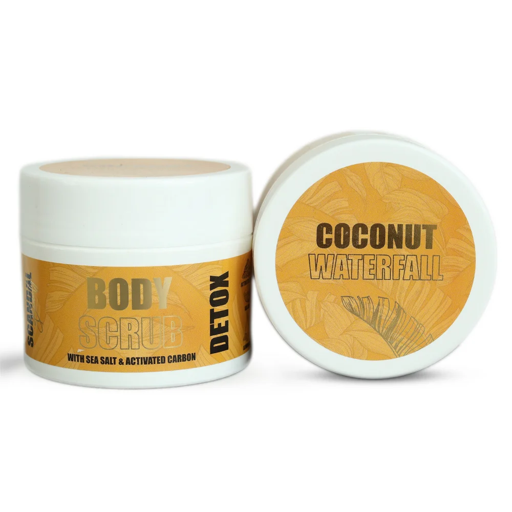 Φωτογραφία προϊόντος: Scandal Beauty DETOX BODY SCRUB SCANDAL TOUCH ”COCONUT WATERFALL” ΜΕ ΑΜΥΓΔΑΛΕΛΑΙΟ,ΕΝΕΡΓΟ ΑΝΘΡΑΚΑ ΚΑΙ ΚΟΚΚΟΥΣ ΑΛΑΤΙΟΥ ΜΕ ΑΡΩΜΑ ΚΑΡΥΔΑΣ-ΒΑΝΙΛΙΑΣ ΚΑΙ ΚΡΙΝΟ της ΚΟΙΛΑΔΑΣ, 200ML