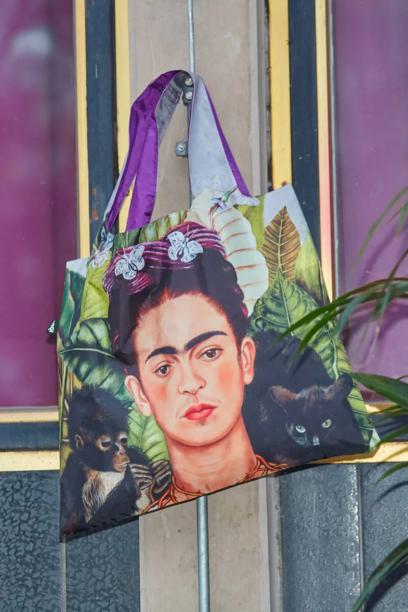 Φωτογραφία προϊόντος: Self Portrait with Hummingbird Ανακυκλώσιμη Shopping Bag σε Θήκη Loqi