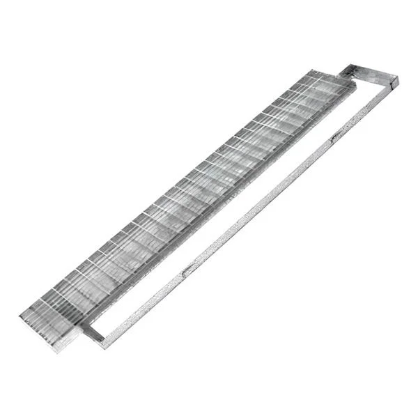 Φωτογραφία προϊόντος: Kazis Σχάρα 1000x160 mm γαλβανιζέ ορθογώνια με πλαίσιο αντιολισθητική