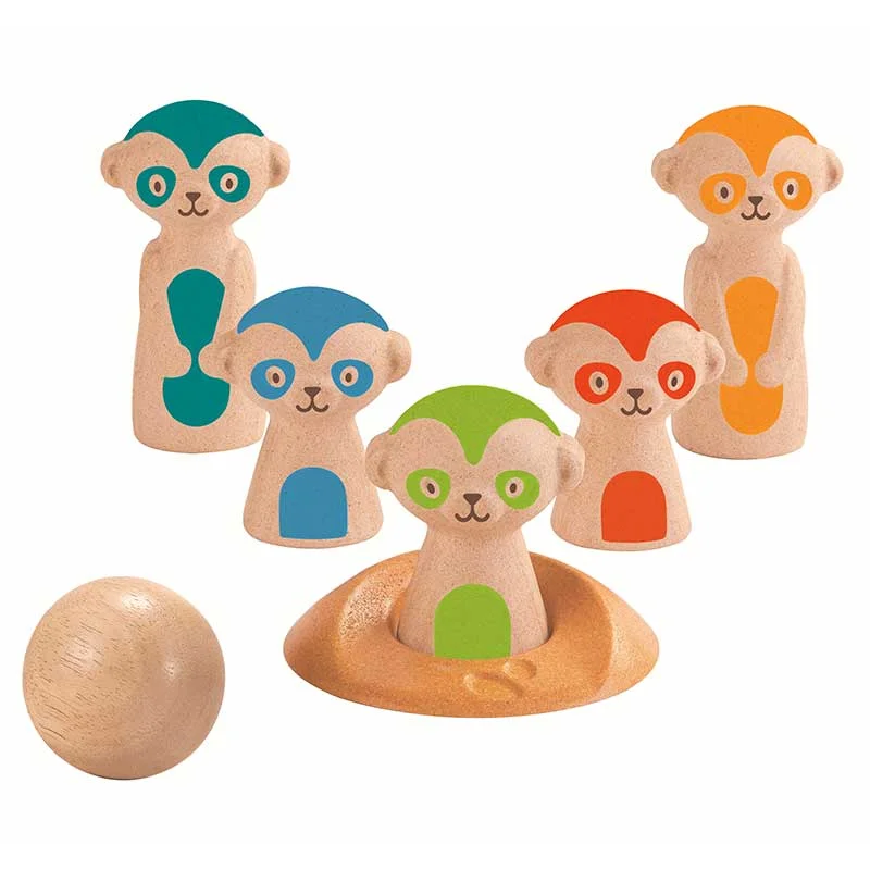 Φωτογραφία προϊόντος: Μπόουλινγκ με σουρικάτες - PlanToys 5199