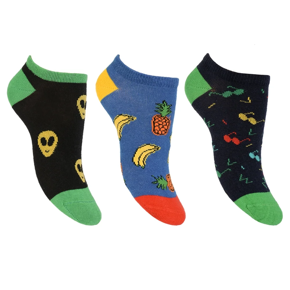 Φωτογραφία προϊόντος: Παιδικά σοσόνια με εντυπωσιακό σχέδιο σετ 3 ζευγαριών