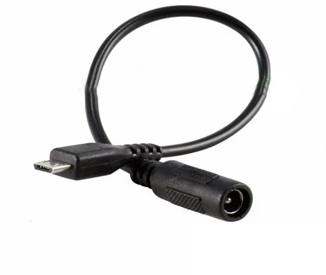 Φωτογραφία προϊόντος: DC 5.5*2.1 Female to Micro USB Male Cable Adapter Converter