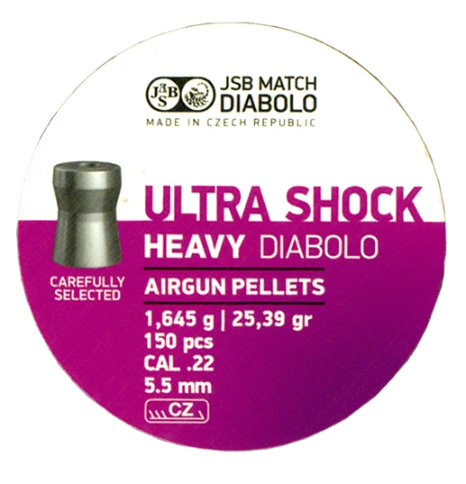 Φωτογραφία προϊόντος: ΒΛΗΜΑΤΑ JSB Ultra Shock Heavy 5,50 (1.645g/25.39gr)