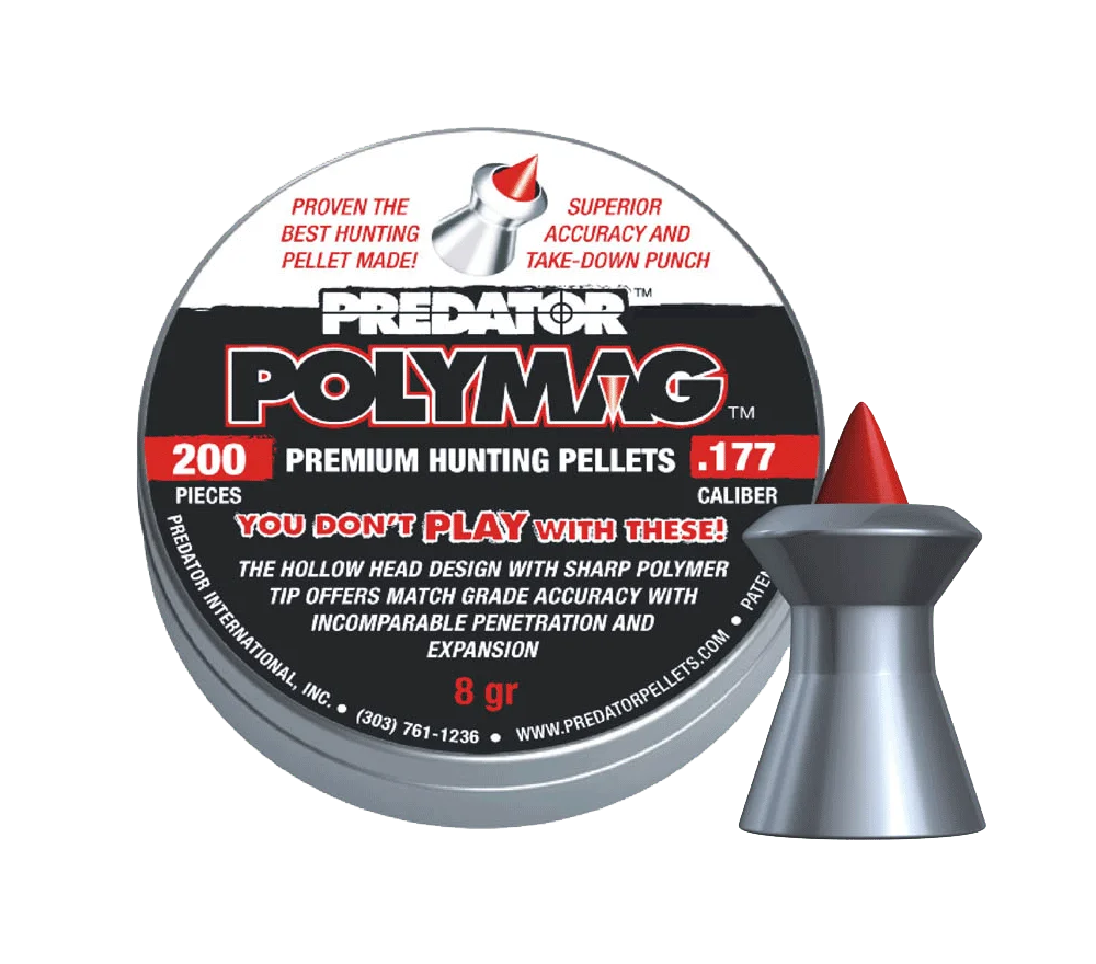 Φωτογραφία προϊόντος: Pellets POLYMAG-PREDATOR 4,5mm / 200pcs