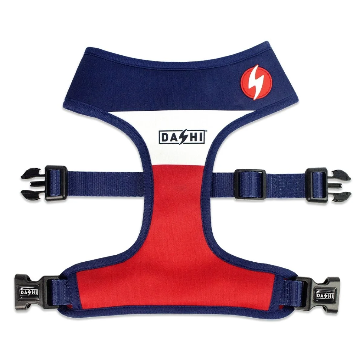 Φωτογραφία προϊόντος: DASHI Σαμαράκι Σκύλου RED + BLUE NEO MESH