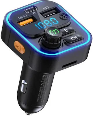 Φωτογραφία προϊόντος: OEM WEKOME WP-C52 FM Transmitter, USB φορτιστής αυτοκινήτου, BT hands free