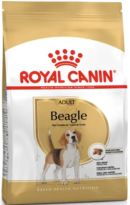 Φωτογραφία προϊόντος: Royal Canin Πλήρης τροφή για ενήλικους σκύλους φυλής Beagles - Πάνω από 12 μηνών - 3kg ROYAL CANIN (3182550821766)