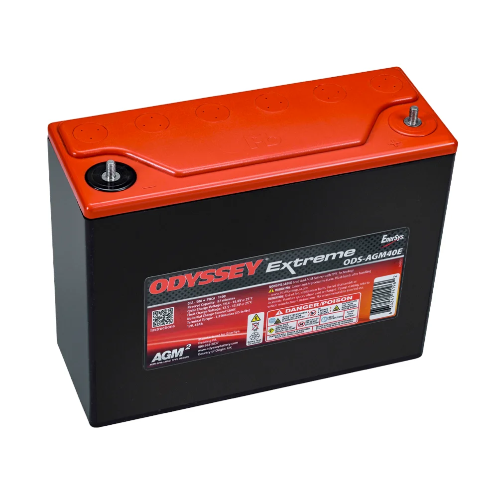 Φωτογραφία προϊόντος: Μπαταρία Odyssey ODS-AGM40E 12V 45Ah