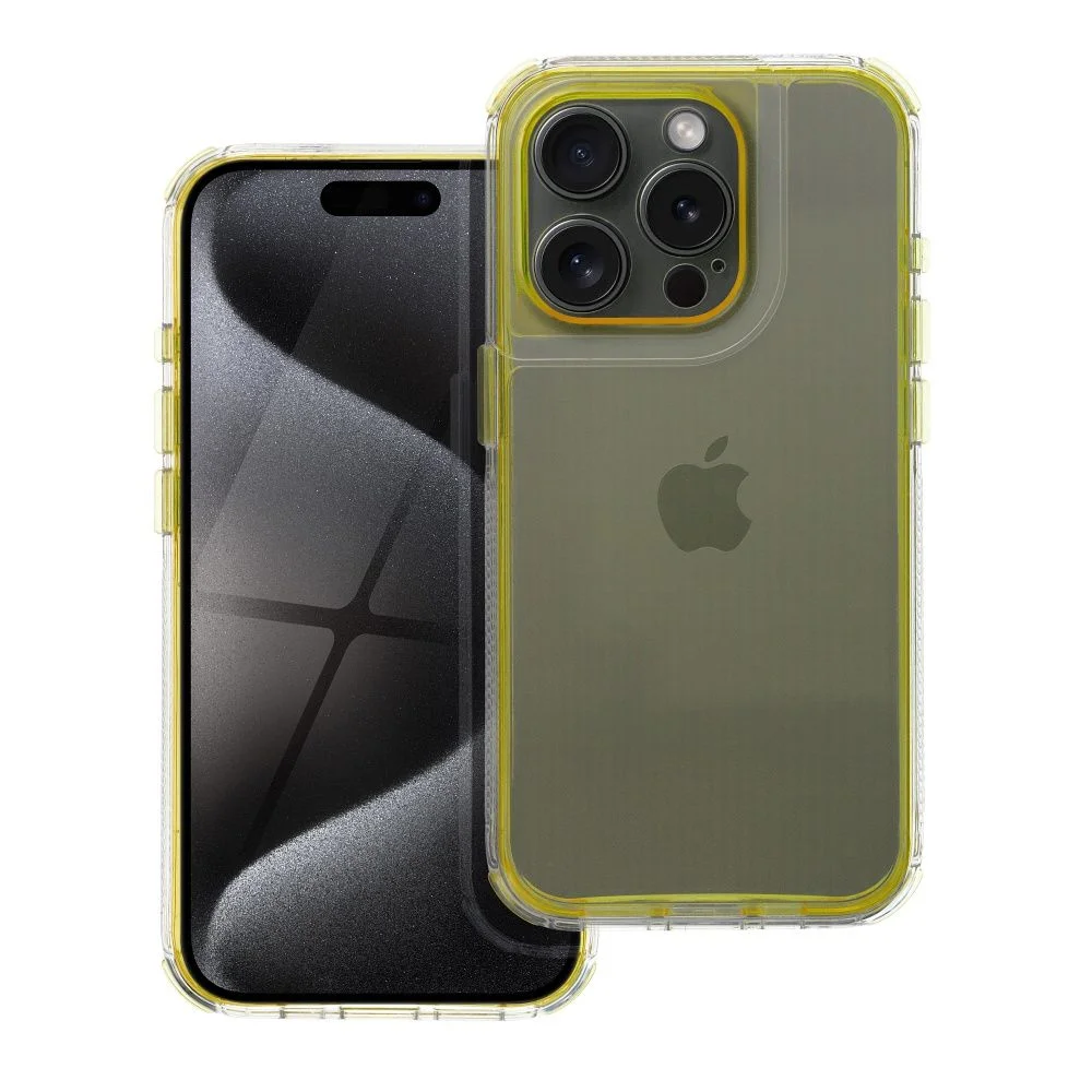 Φωτογραφία προϊόντος: . MATRIX CLEAR Case for IPHONE 14 Pro yellow
