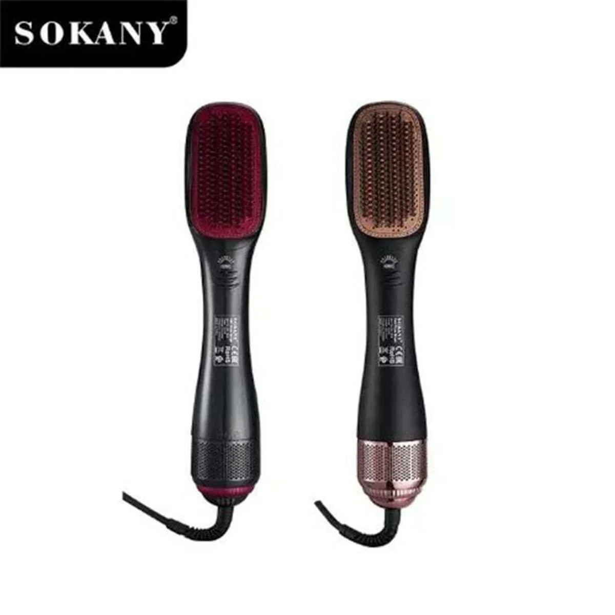 Φωτογραφία προϊόντος: OEM Sokany Ηλεκτρική Βούρτσα Κεραμική για Ίσιωμα 1200W SK-1915