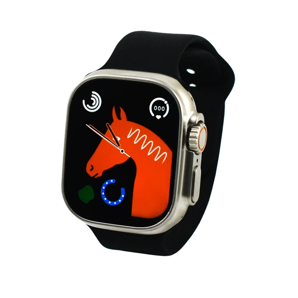 Φωτογραφία προϊόντος: OEM Andowl QU8 Smartwatch με Παλμογράφο (Μαύρο)