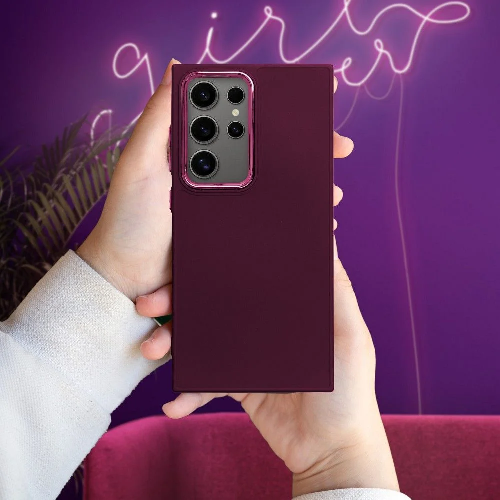 Φωτογραφία προϊόντος: . FRAME Case for XIAOMI Redmi Note 14 4G / 14 5G purple